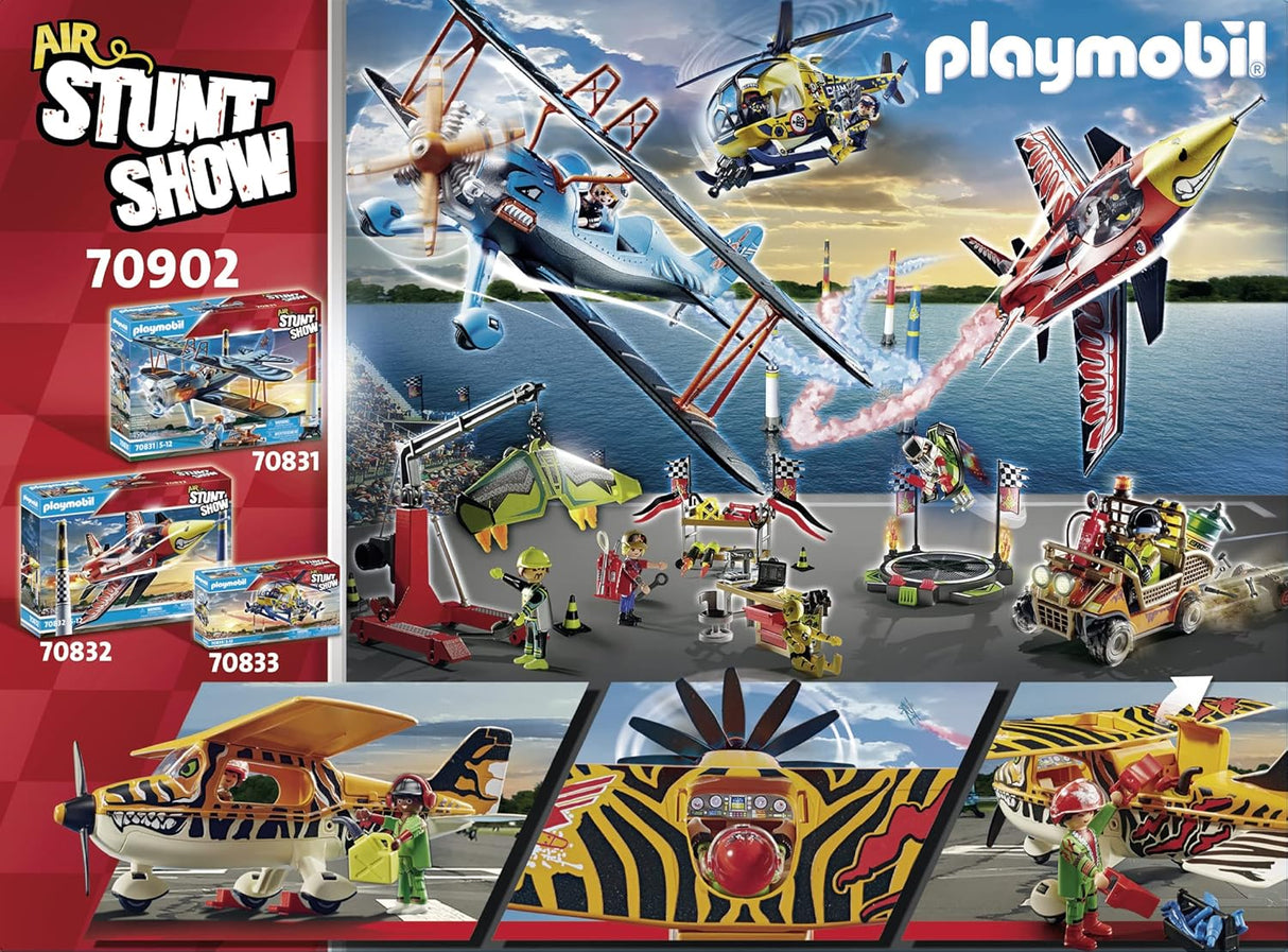 Playmobil Air Stuntshow Avião Tigre 70902