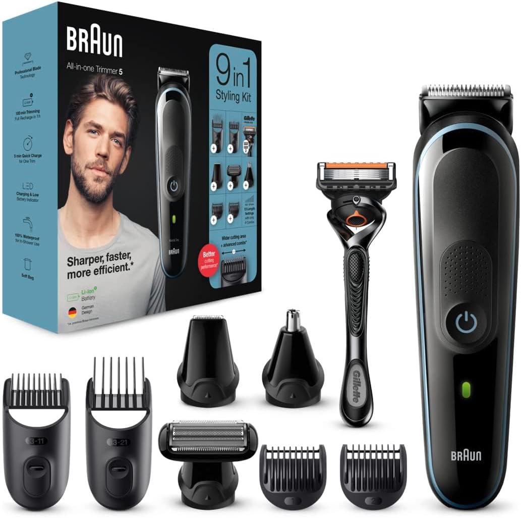 Braun Aparador de Barba e Cabelo All-in-One Trimmer Serie 5 MGK5380