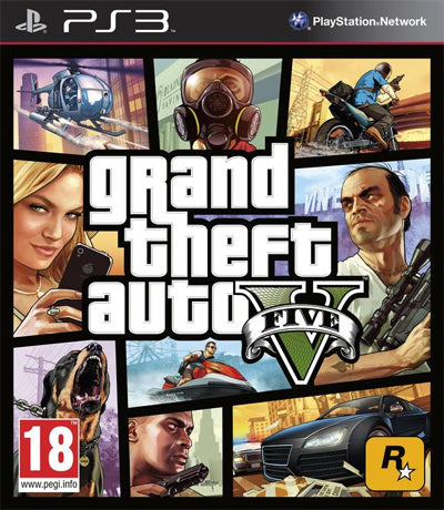 GTA 5 - Grand Theft Auto V - PS3 (GRADE B)