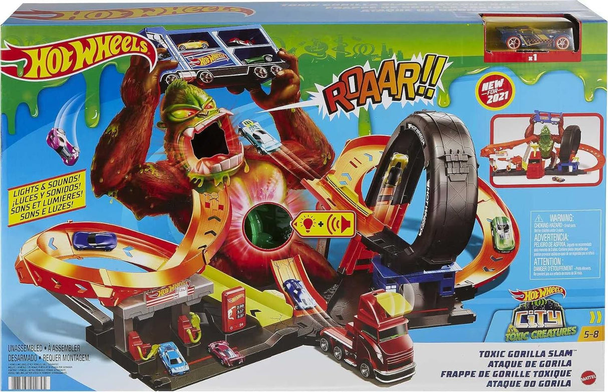 HOT WHEELS Toxic Gorilla Slam