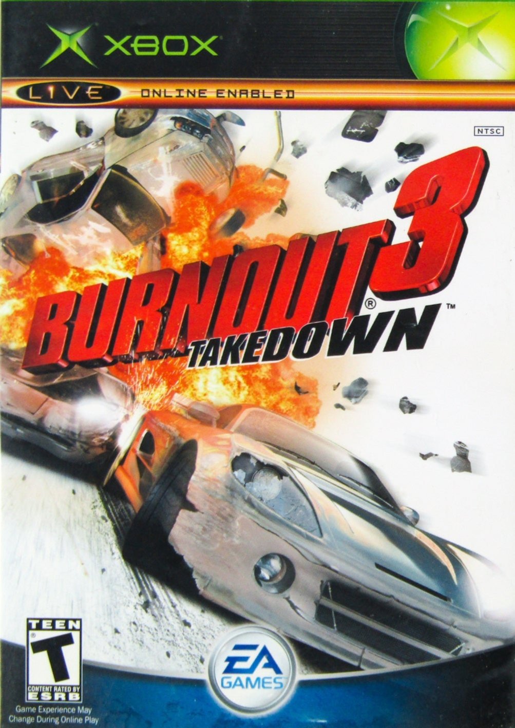 Jogo Burnout 3 Takedown - Xbox (GRADE B)