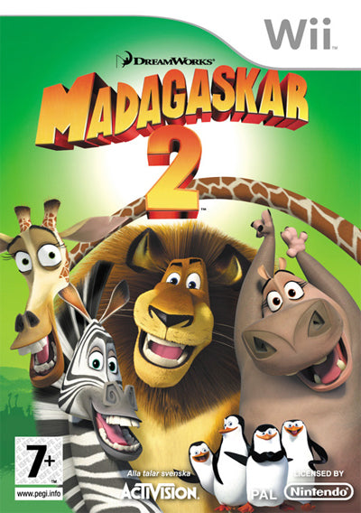 Jogo Madagascar: Escape 2 Africa Wii (SEGUNDA MÃO GRADE A)