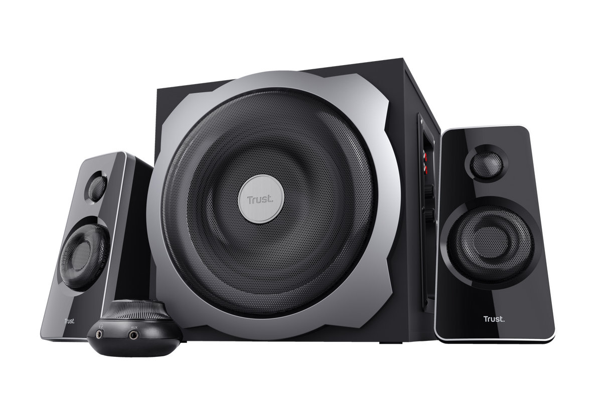 Trust Tytan 2.1 Subwoofer Speaker Set Black 120W