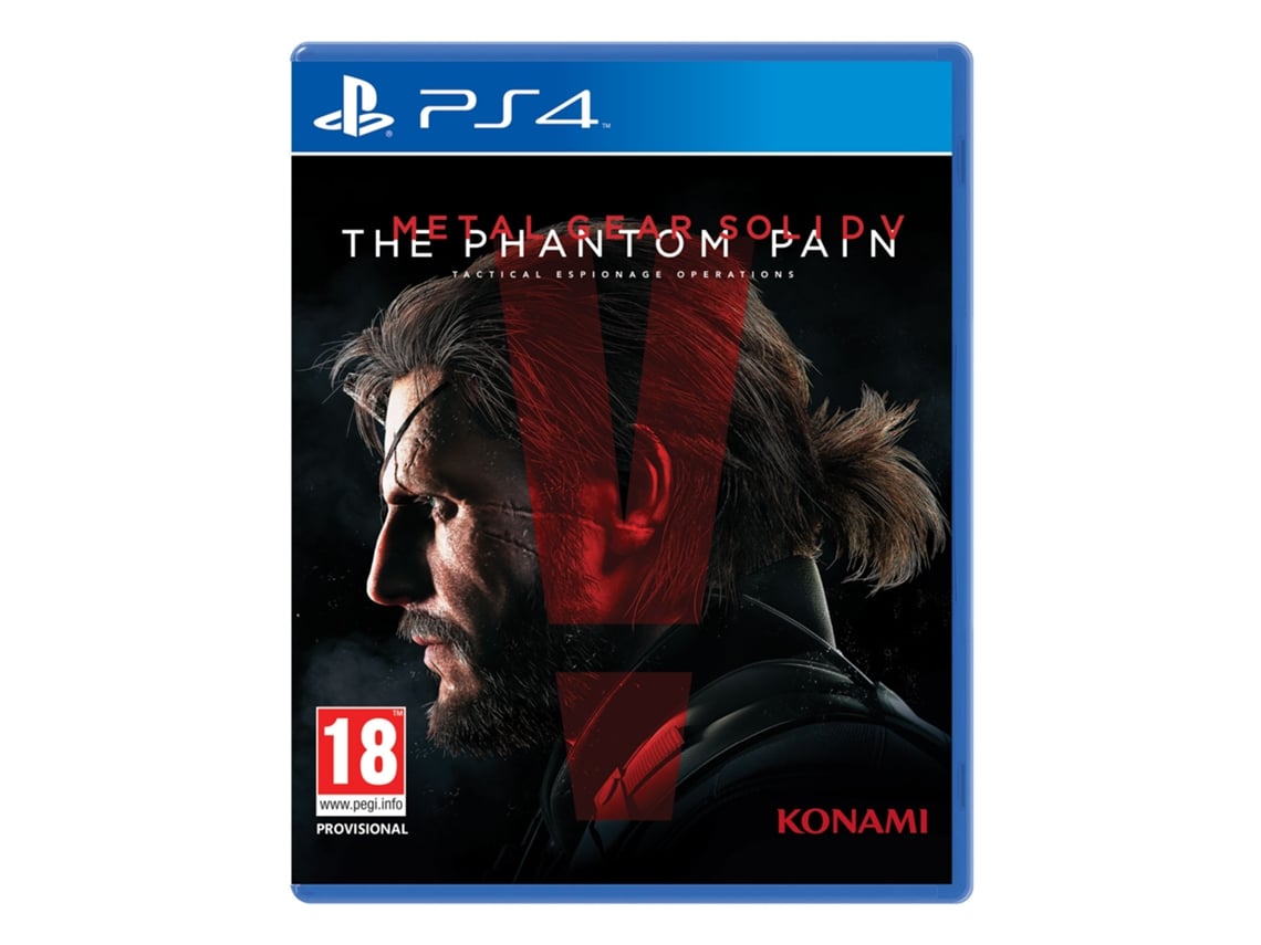 Jogo Konami - PS4 Metal Gear Solid V The Phantom Pain (Grade A)