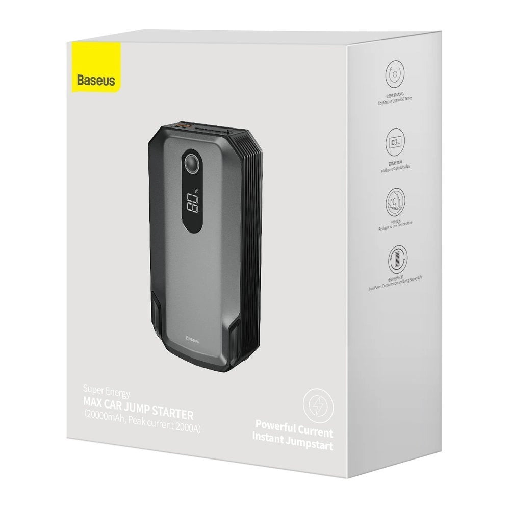 Powerbank Baseus 2000mAh Preto - PRCGNL020001