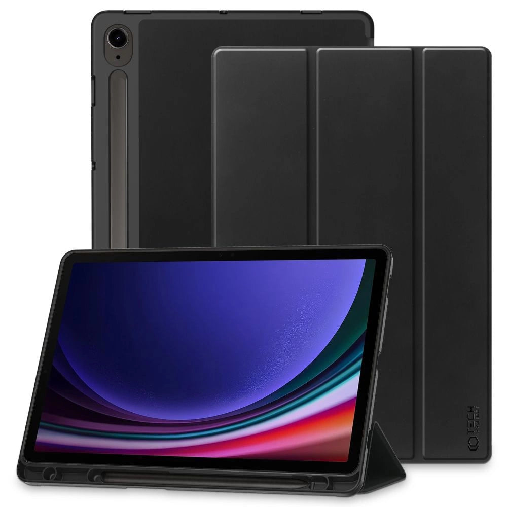 Capa Tech-Protect SC Pen para Samsung Galaxy Tab S9 FE 10.9" X510 / X516B - Preto