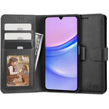 Capa tipo carteira Tech-Protect para Samsung Galaxy A15 4G / 5G - Preto