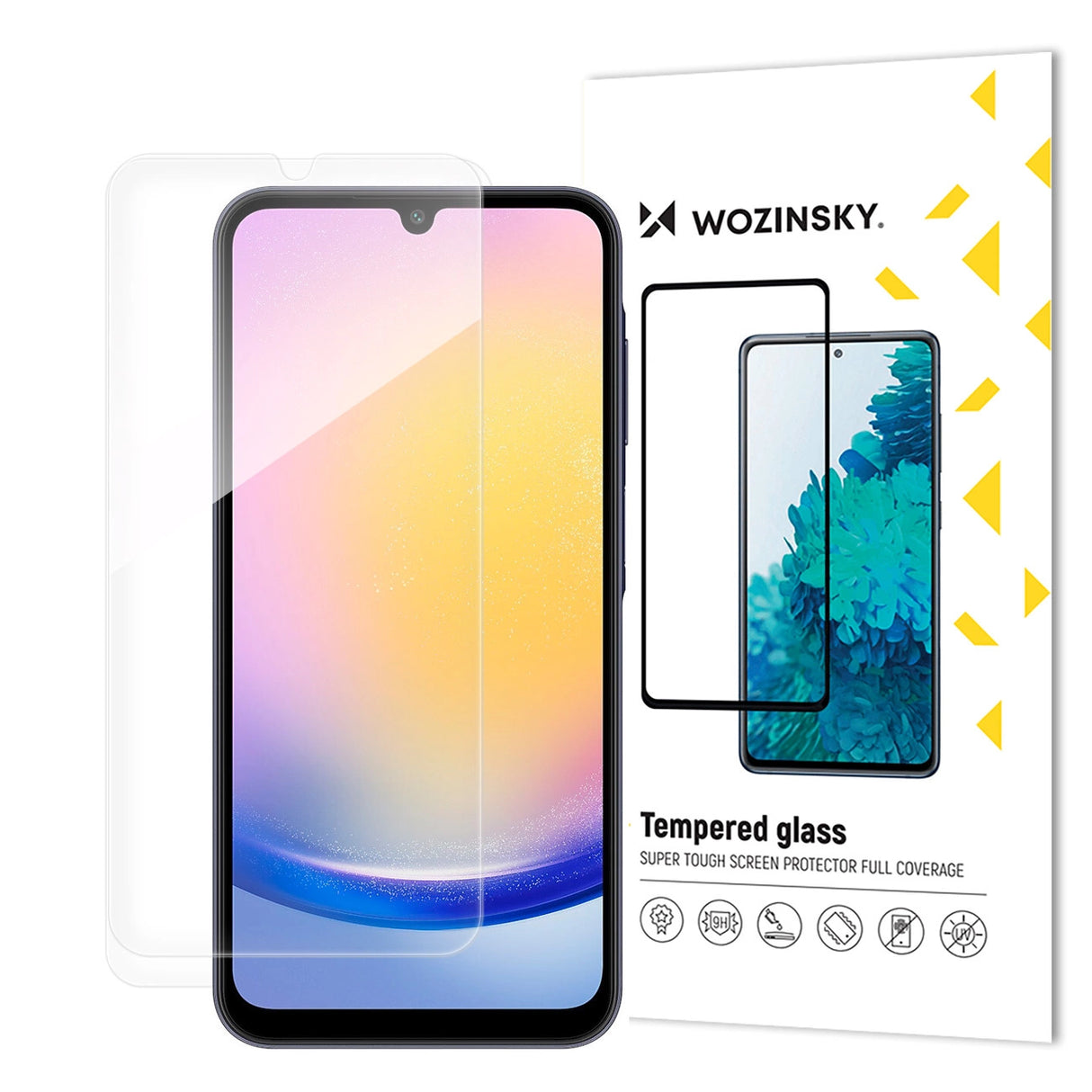 Película de Ecrã Temperado para Samsung Galaxy A25 WOZINSKY Transparente