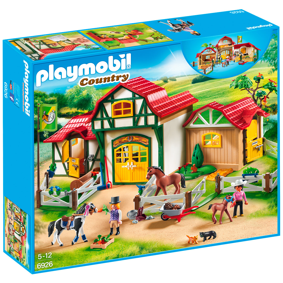 PLAYMOBIL Country: Estábulo de Cavalos 6926