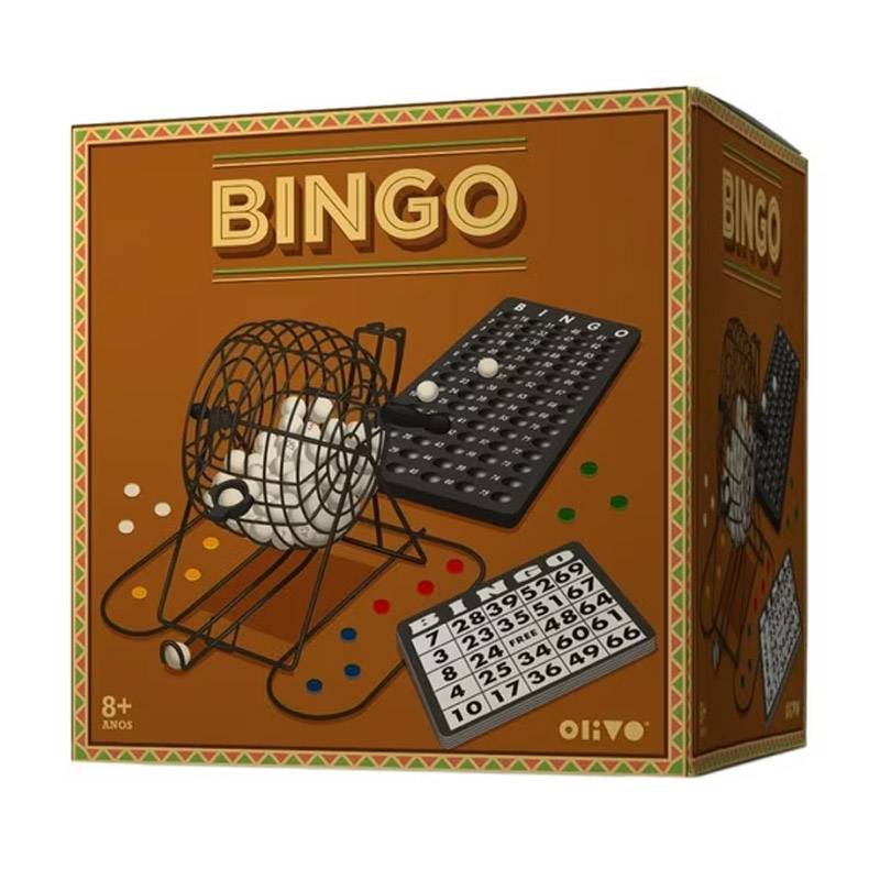 Olivo Bingo com Máquina de Distribuição de Bolas