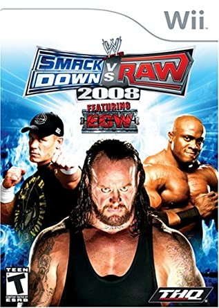 WWE Smackdown VS Raw 2008 - Wii (GRADE A)