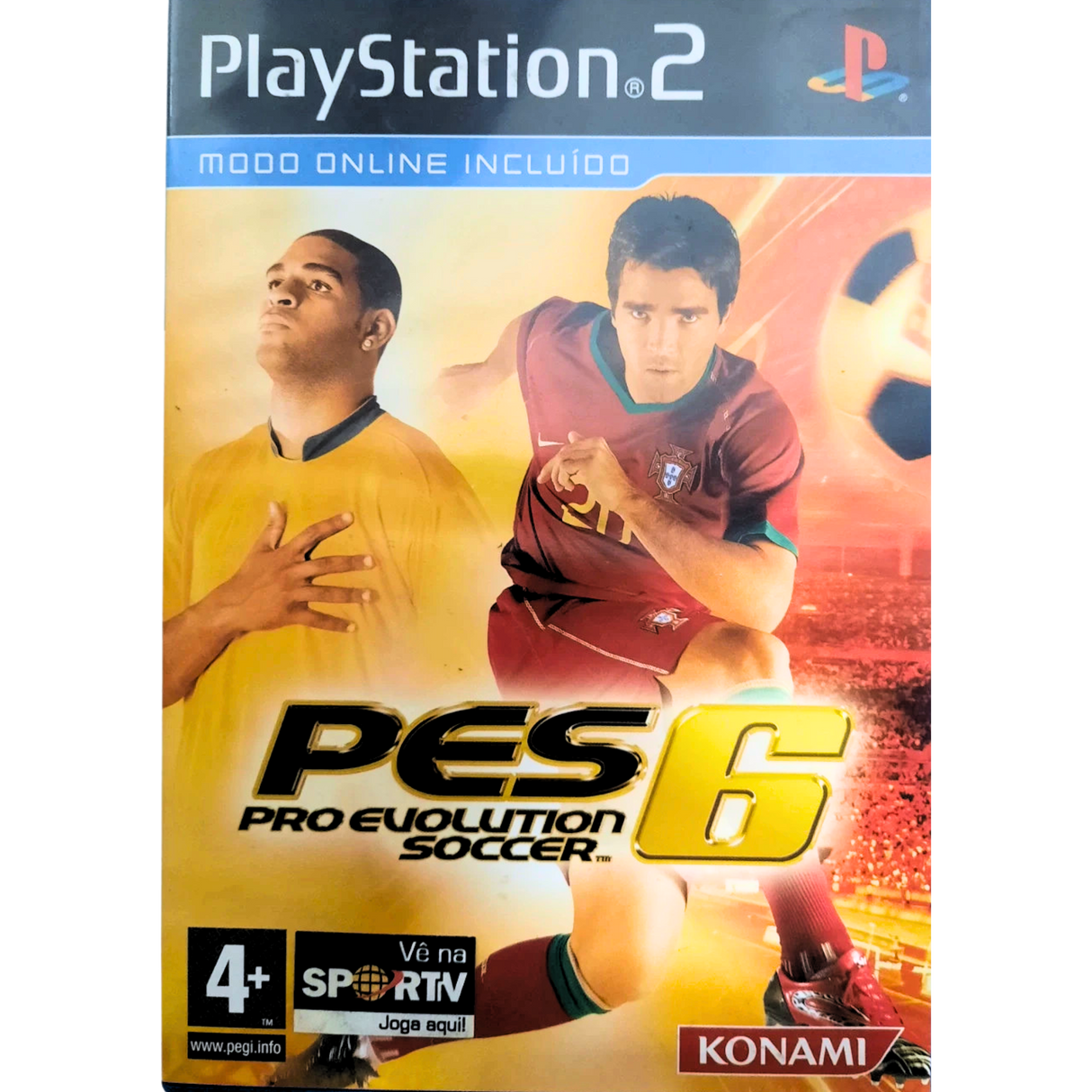 PES 6 - Pro Evolution Soccer 6  PS2 (GRADE B)