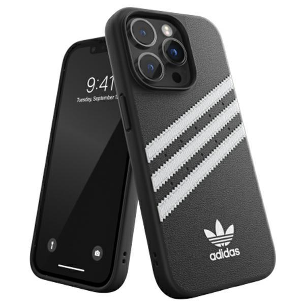 Estojo Adidas OR Moulded Case PU para iPhone 14 Pro - preto