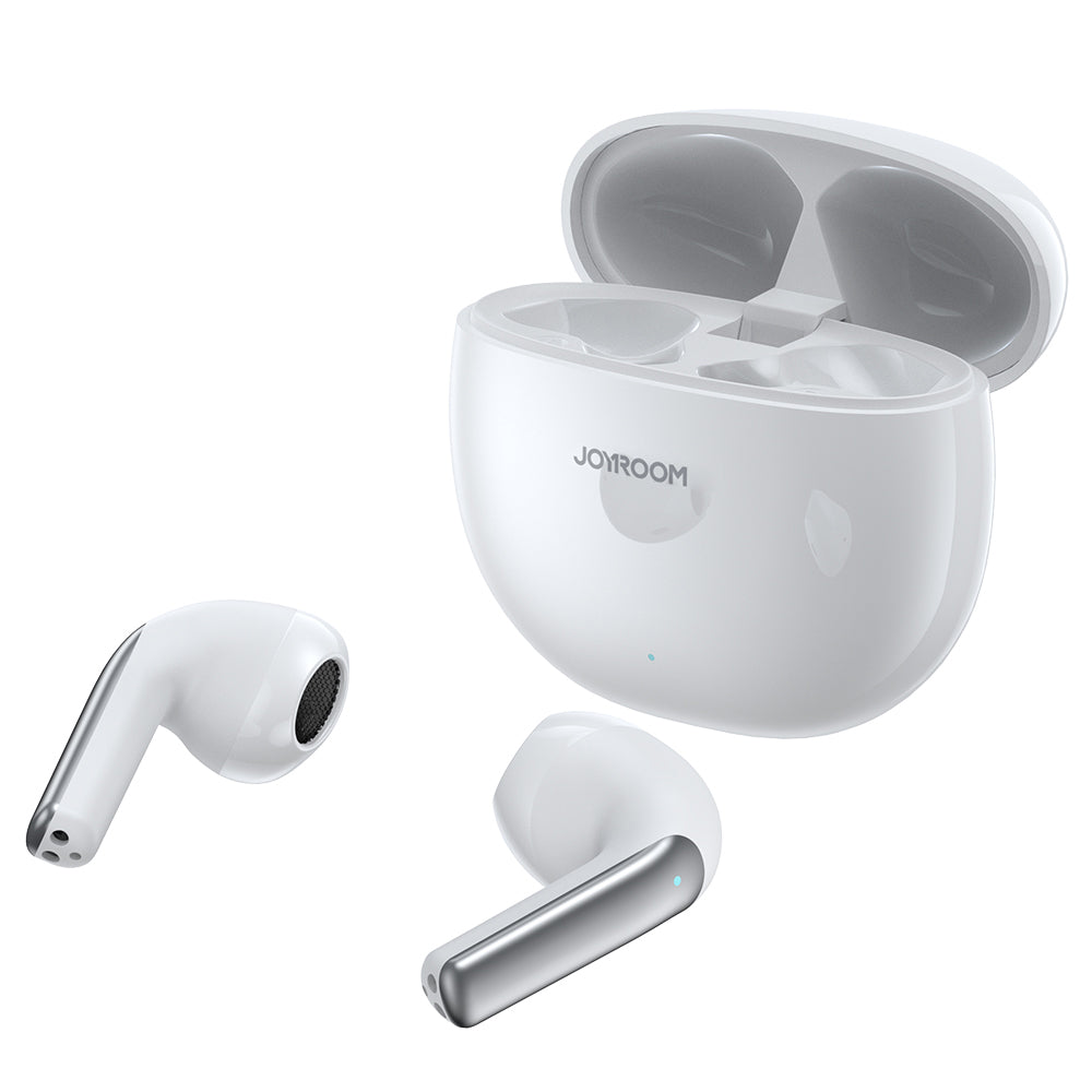 Fones de ouvido sem fio Joyroom Jpods Series JR-PB1 TWS ENC IPX4 - brancos