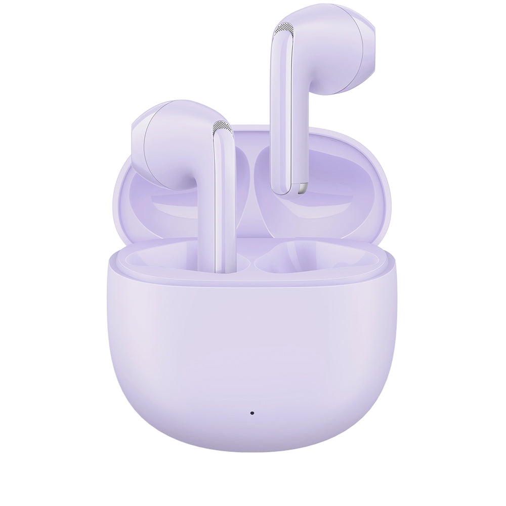 Fones de ouvido sem fio TWS Joyroom Funpods Series JR-FB1 Bluetooth 5.3 - roxo