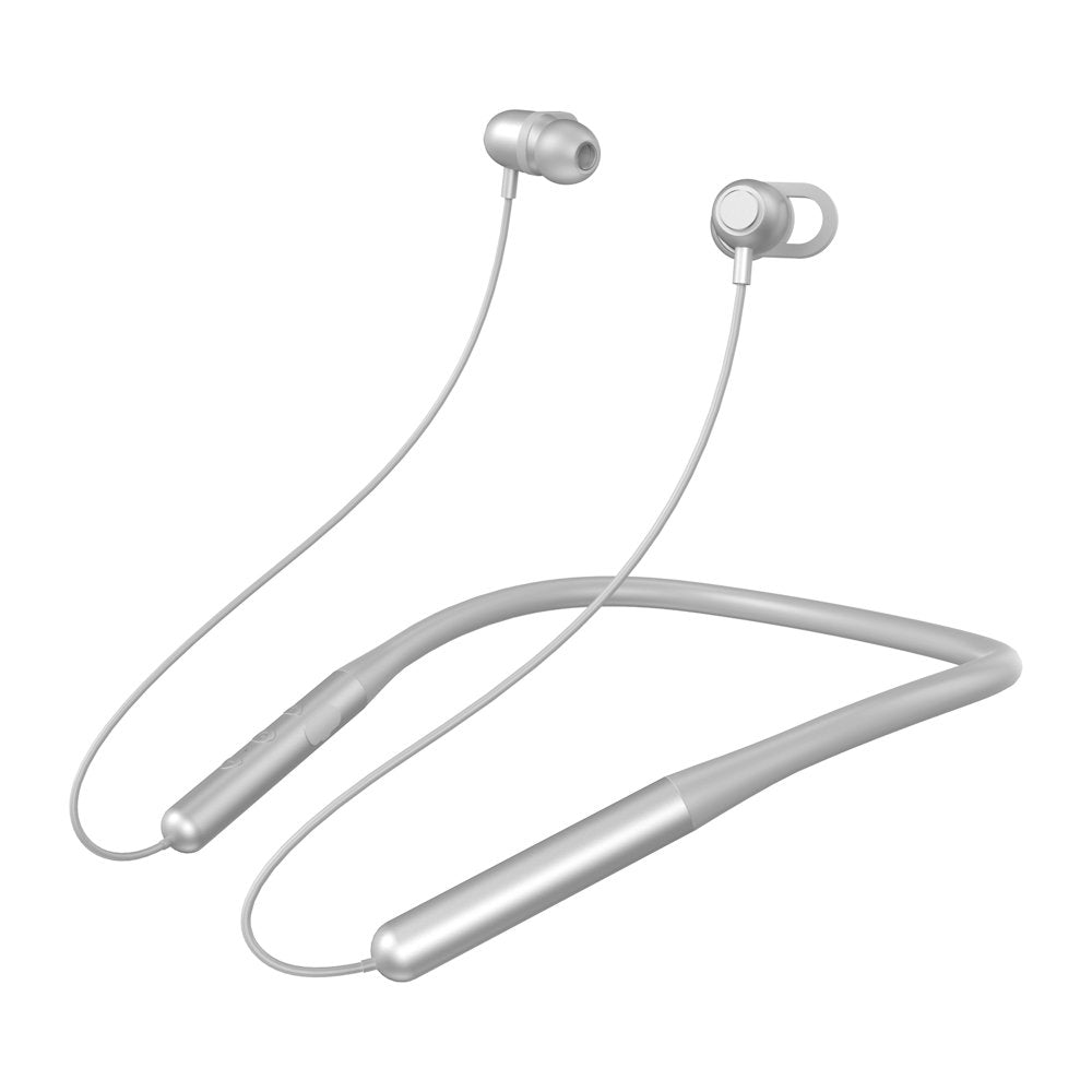 Fones de ouvido esportivos sem fio Bluetooth prateados Dudao intra-auriculares (U5a-Silver)