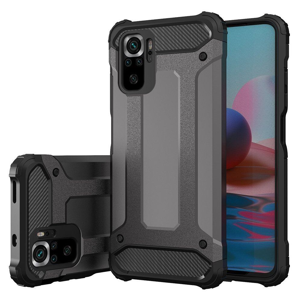 Capa híbrida blindada para Xiaomi Redmi Note 11 Pro+ 5G (China) / 11 Pro 5G (China) / Mi11i HyperCharge / Poco X4 NFC 5G preta