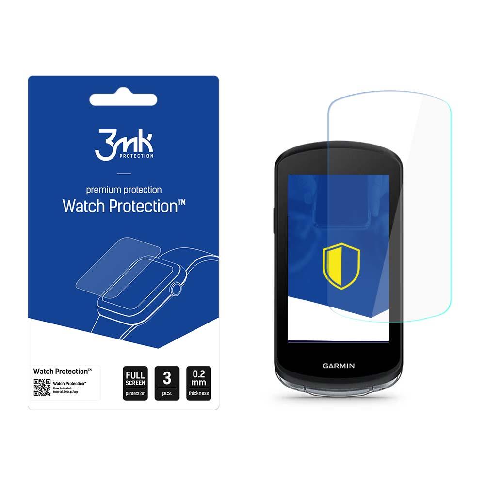 Proteção híbrida de vidro 3mk Watch Protection™ v. FlexibleGlass Lite para Garmin Edge 1040