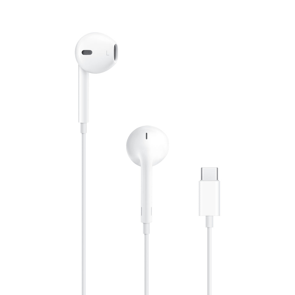 Fones de ouvido Apple EarPods MTJY3ZM/A intra-auriculares com fio USB-C - brancos