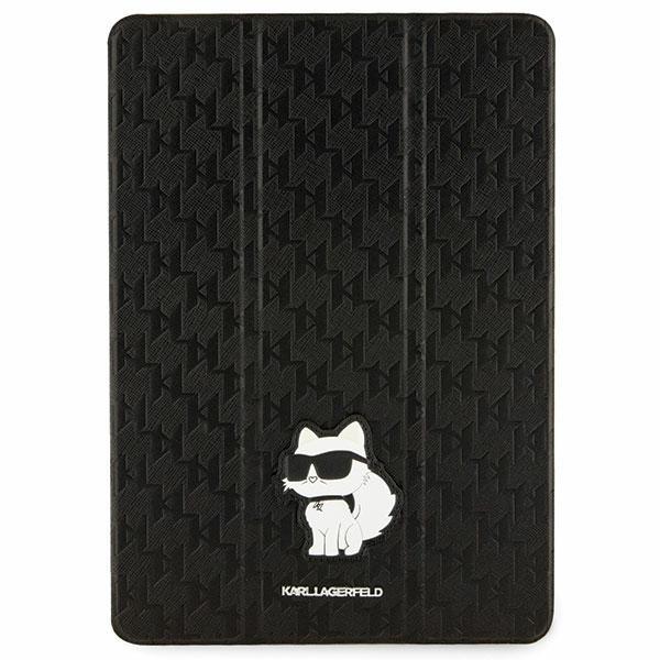 "Etui Karl Lagerfeld Saffiano Monogram Choupette para iPad 10.2" - preto"