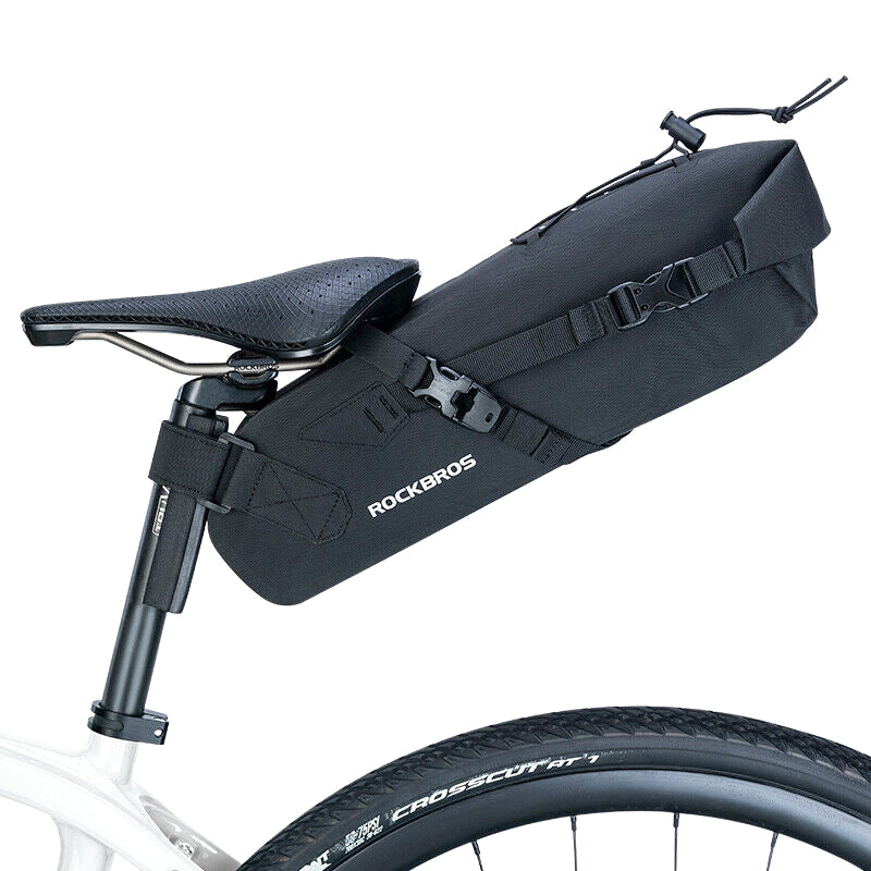 Bolsa de selim Rockbros 30130061001 para bicicleta 3L - preta