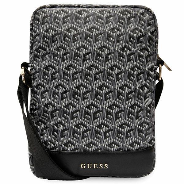 Bolsa Guess GCube Stripes para tablet de 10" - preta"