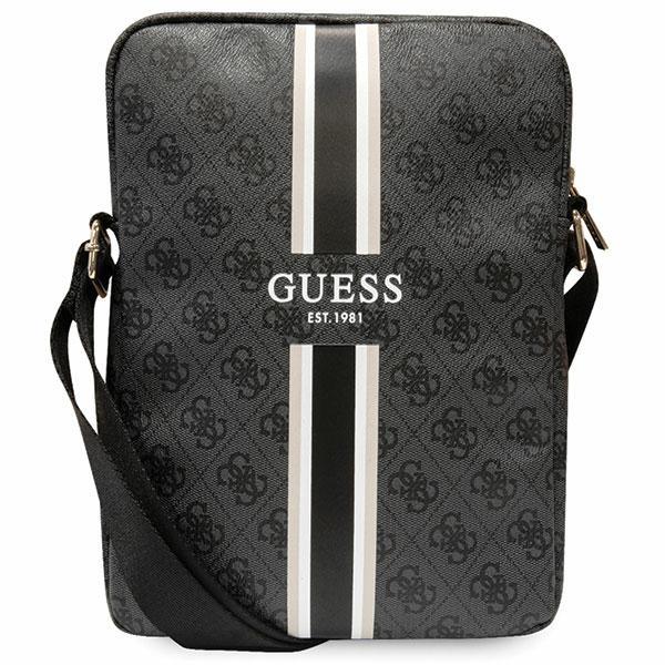 Bolsa Guess 4G Stripes para tablet de 10" - preta"