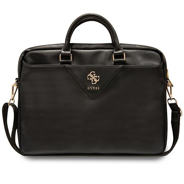 Bolsa Guess Triangle 4G para laptop de 16" - preta"