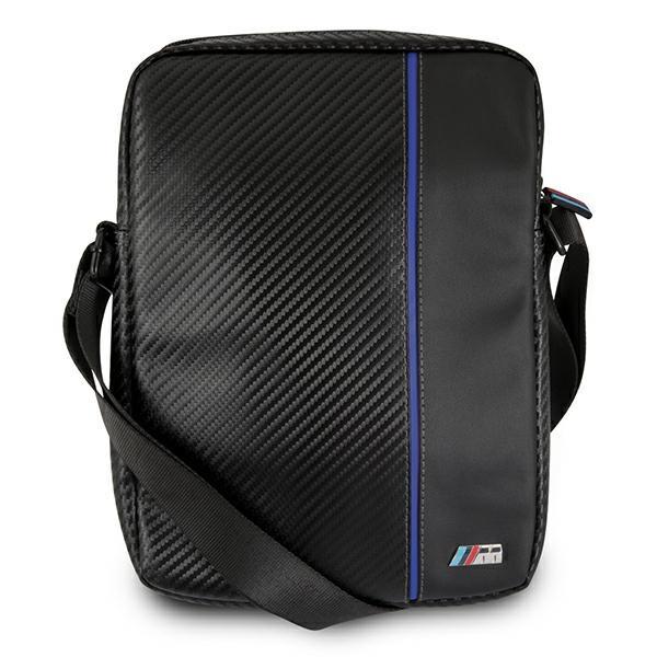 Bolsa BMW Carbon / Faixa Azul para tablet de 10" - preta"