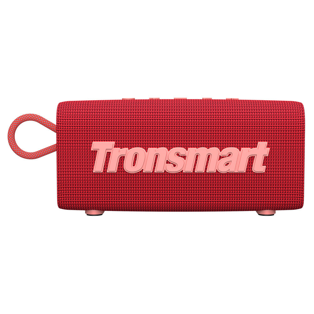 Tronsmart Trip alto-falante sem fio Bluetooth 5.3 à prova d'água IPX7 10W vermelho