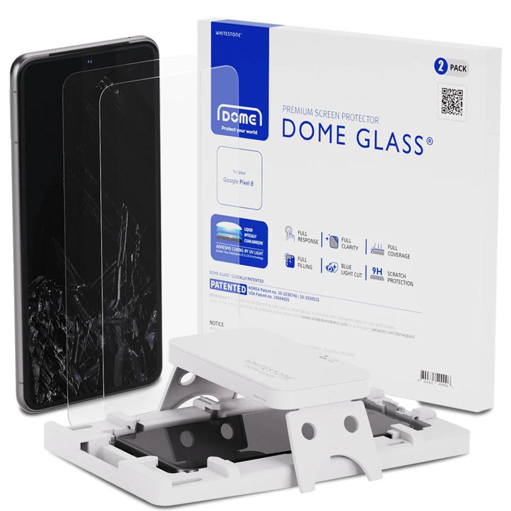 Vidro Temperado Whitestone Dome Glass para Google Pixel 8 - 2 peças