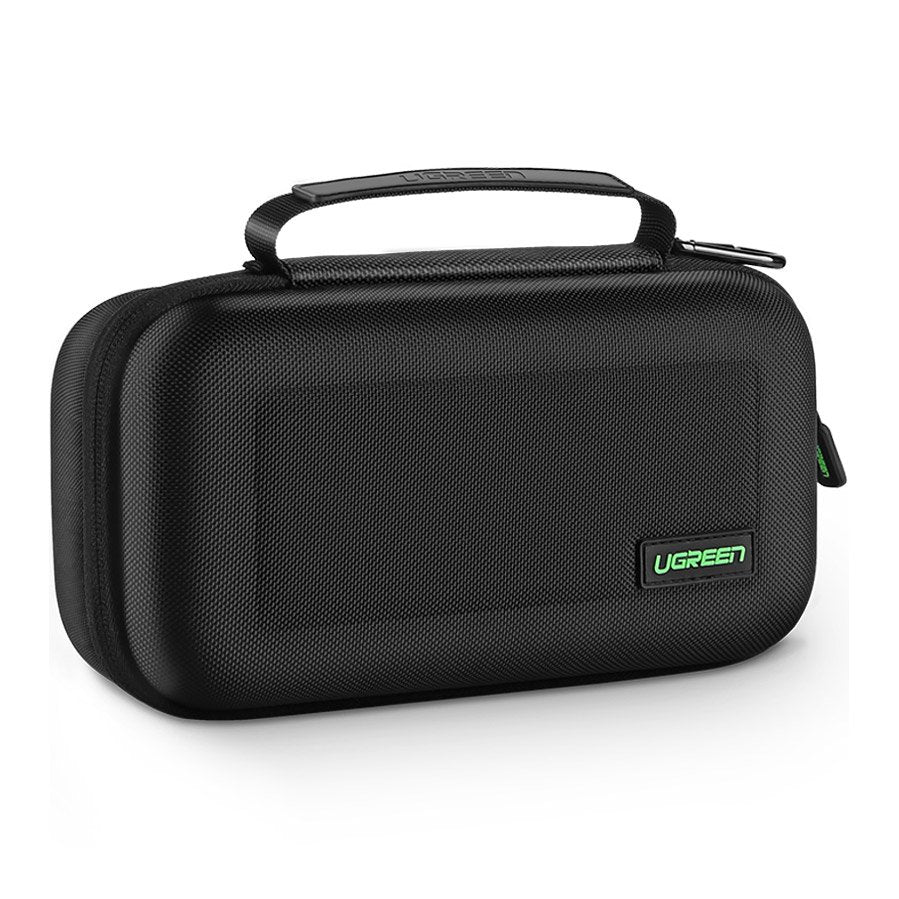 Ugreen estojo caixa para disco rígido HDD SSD telefone cabos acessórios 24,5 x 17,5 x 5 cm cinza (50147 LP149)