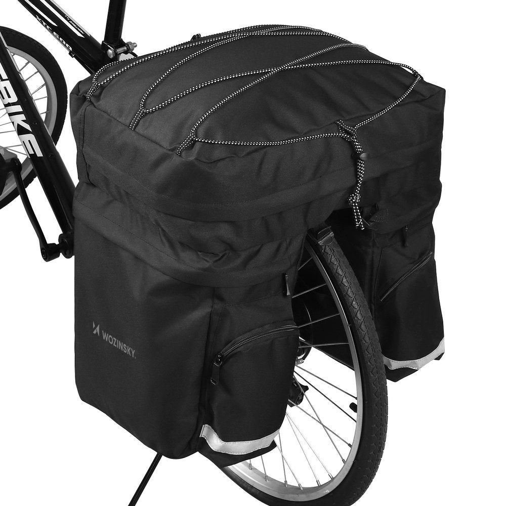 Wozinsky bolsa de bicicleta para guidão com estojo para telefone 2 l preto (WBB12BK)