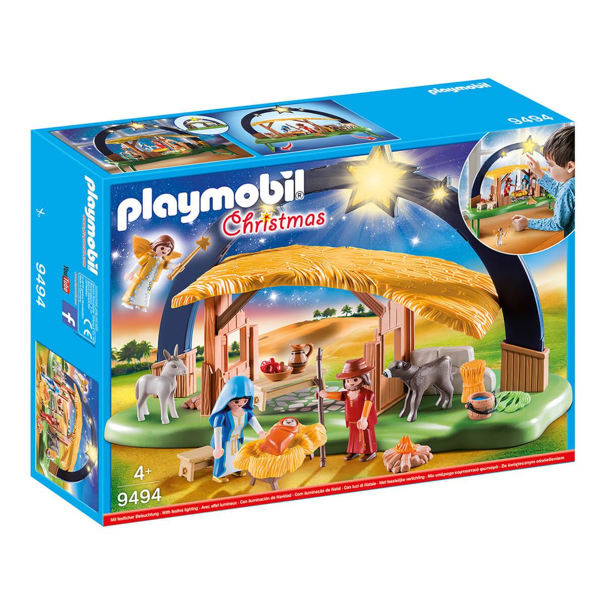 PLAYMOBIL Christmas: Presépio com Luz - 9494