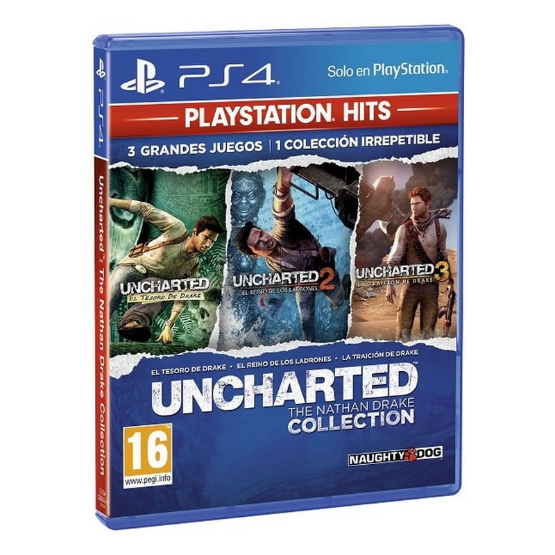 Jogo PS4 Uncharted Collection Hits Edition (GRADE A)