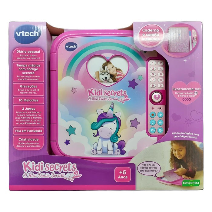 Vtech Kidi Secrets - O Meu Diário Secreto