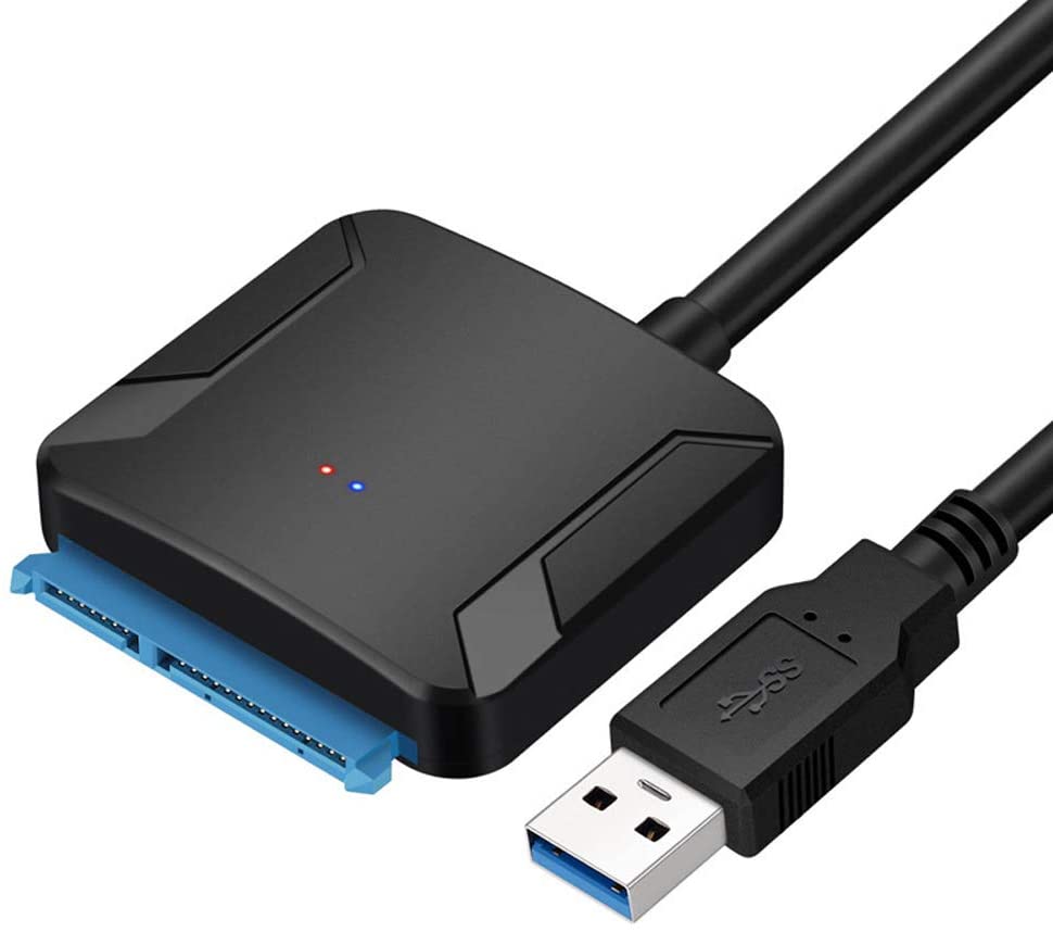 Cabo USB Sata 22 Pin para HD 2,5 Pol com Alimentação