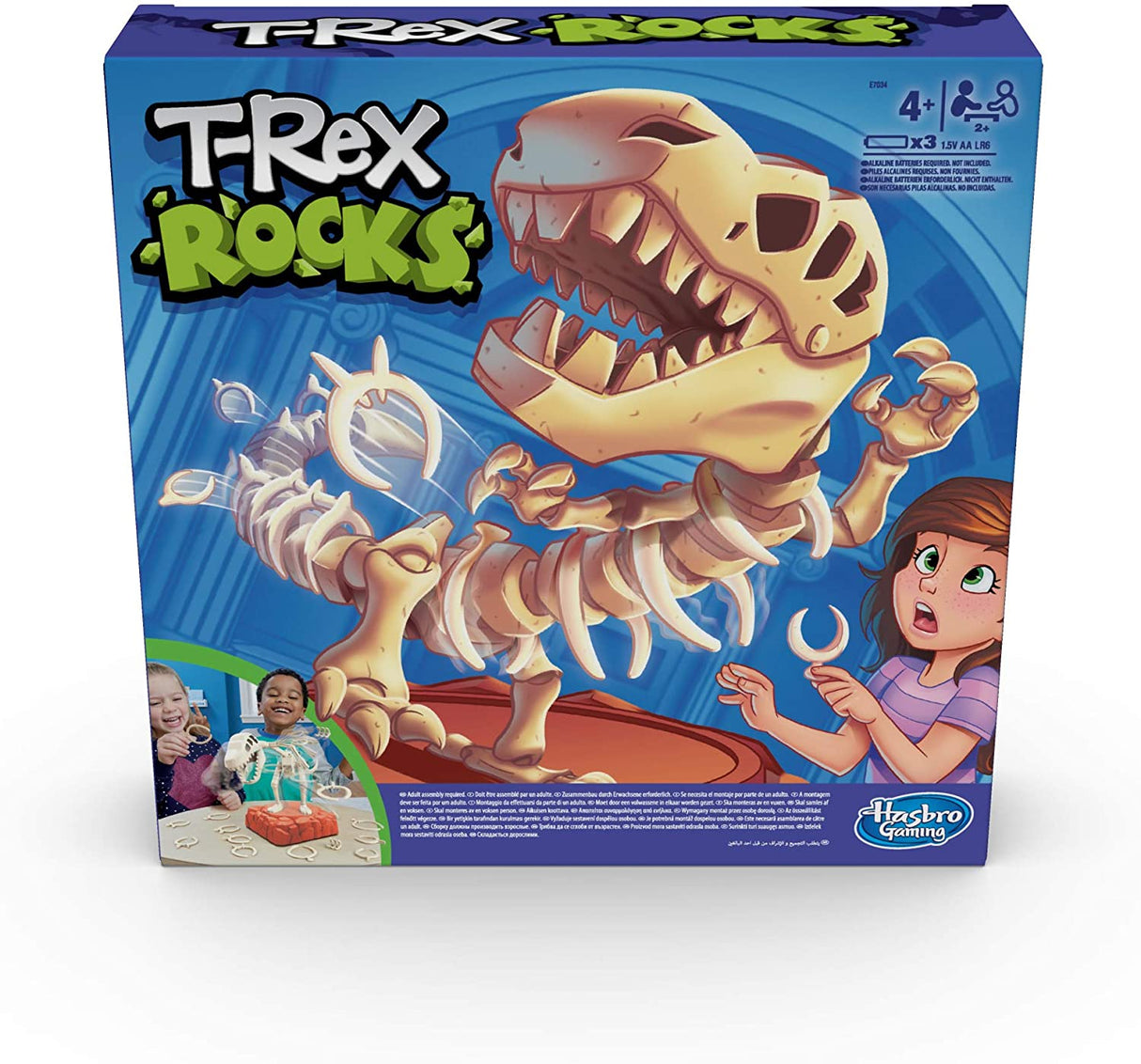 Hasbro - Jogo Dinossauro T-Rex Rocks