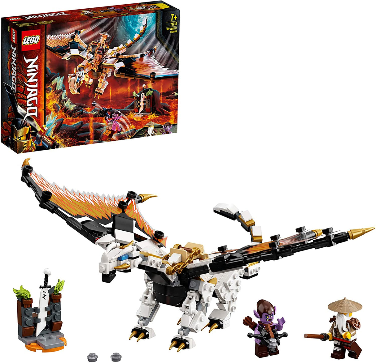 Lego Ninjago 71718 O Dragão de Batalha de Wu