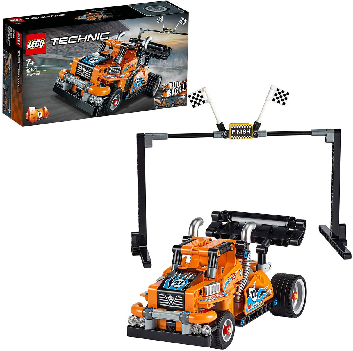 Lego Technic 42104 Camião de Corrida