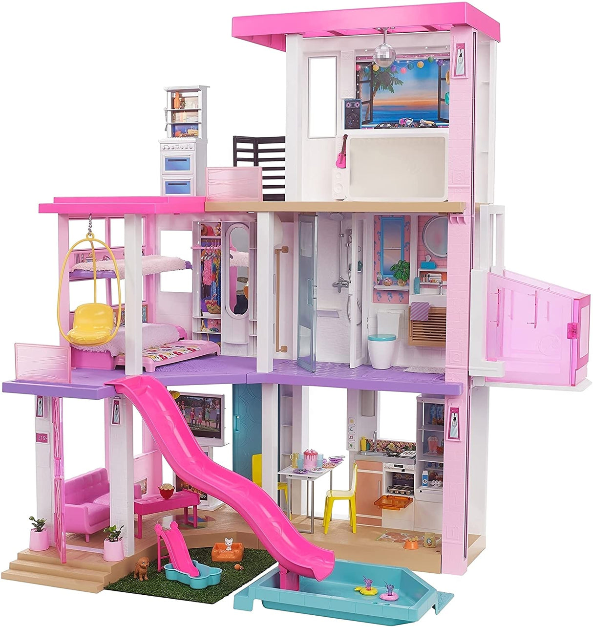 Novidade Barbie Mega Casa dos Sonhos - luzes e som - Dreamhouse 2021