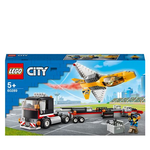 LEGO City 60289 Transportador Avião Acrobacias Aéreas