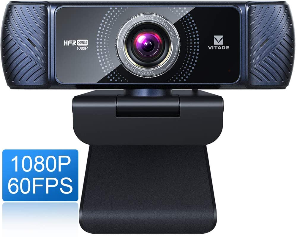 Vitade Webcam 1080P Full HD 60Fps