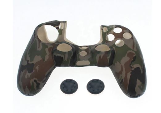 Capa Silicone Para Comando PS4 (Camuflado)