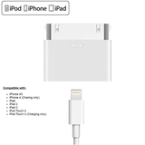 Adaptador 30-Pin para Lightning iPhone / iPad / iPod