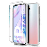 Capa silicone 3D para Huawei P40 Lite 5G (frente e verso transparentes)