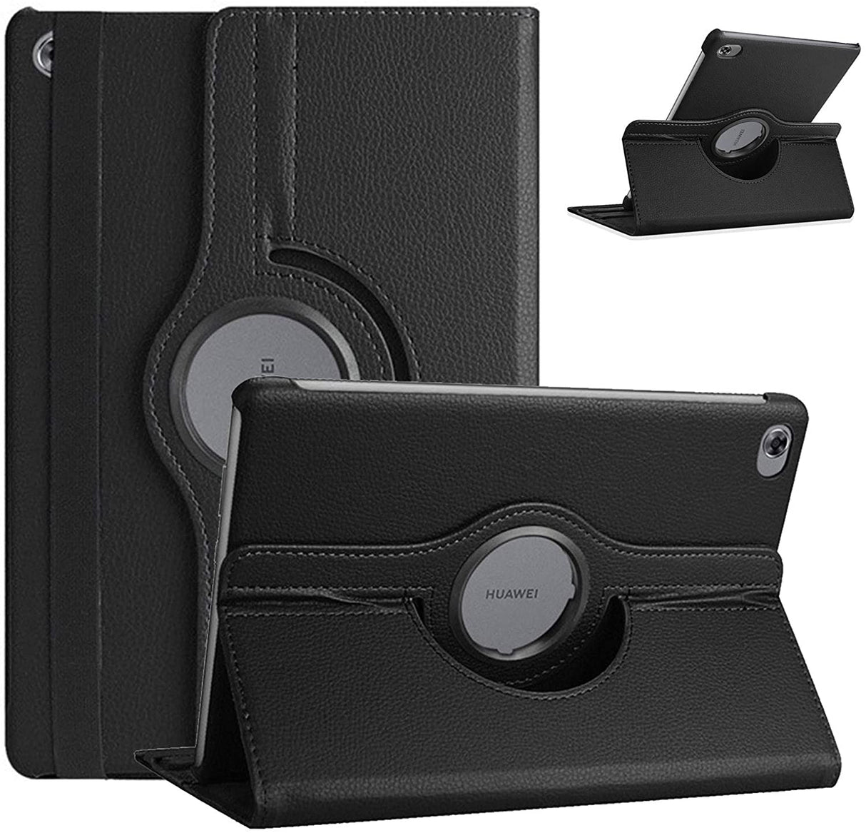 Capa Rotação 360 Tipo Livro Stand Case Rotating para Huawei MediaPad M5 Lite 10.1?