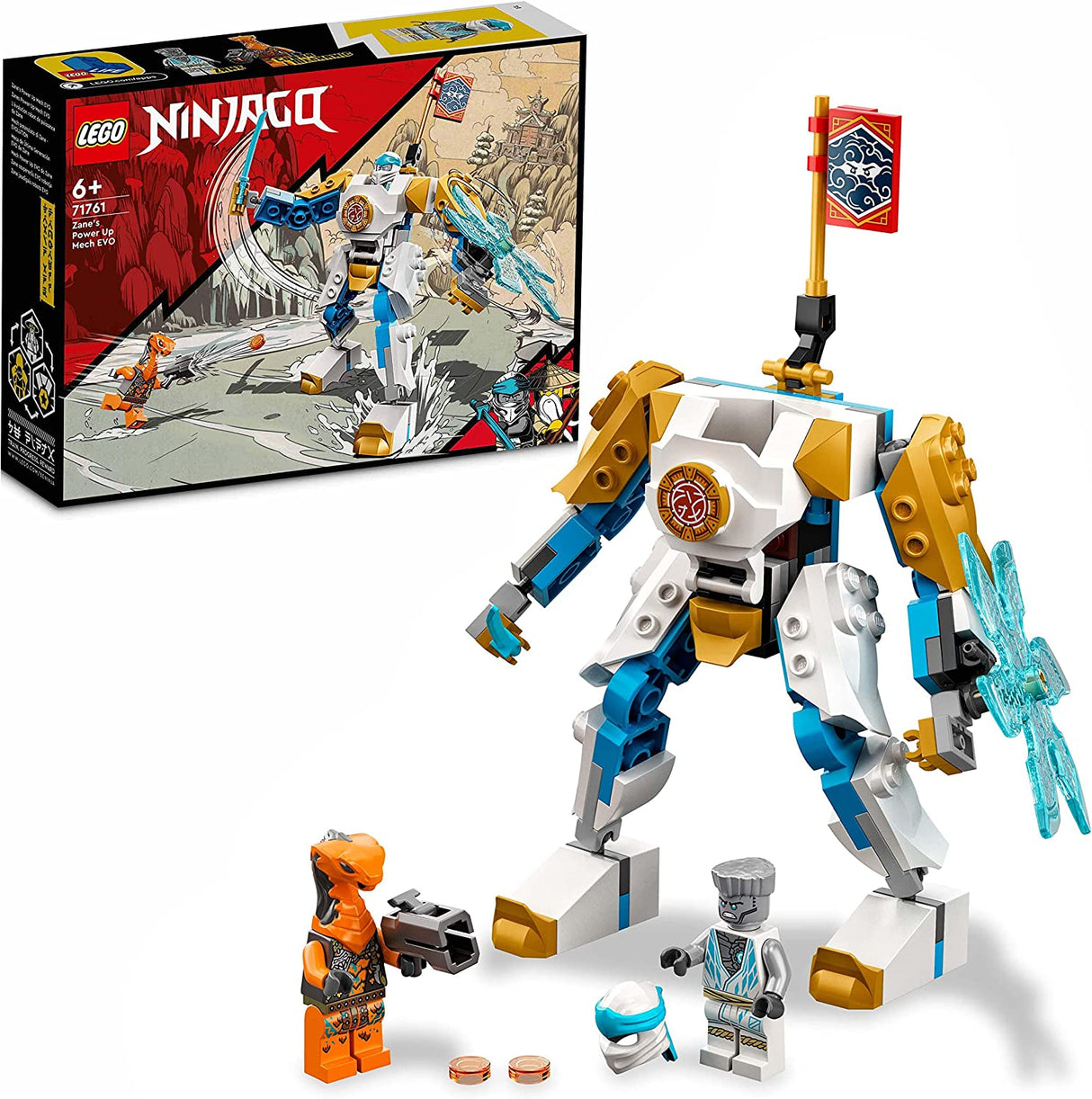 LEGO Ninjago 71761 Mech Power Up EVO do Zane