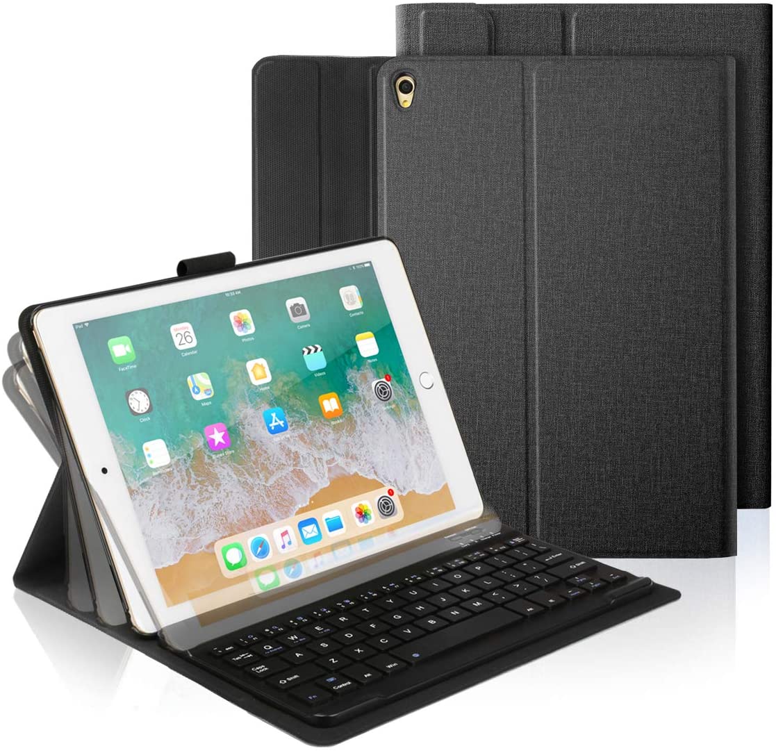 Capa Flip com Teclado Bluetooth Destacável para Ipad Pro 10.5