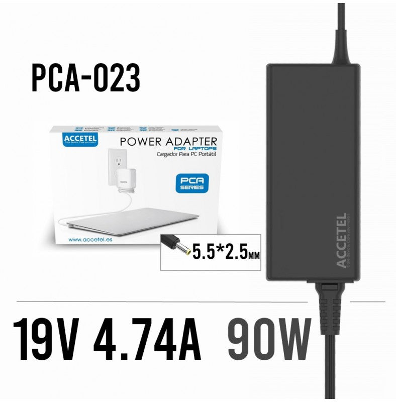 Carregador de Portátil Accetel PCA-023 para Lenovo 19V 4.74A 90W